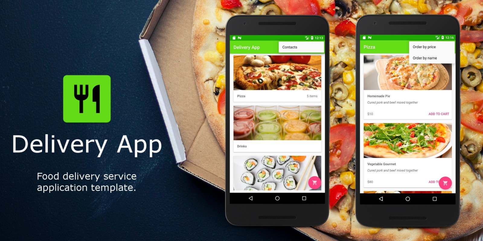 Android restaurant app source code free download pc